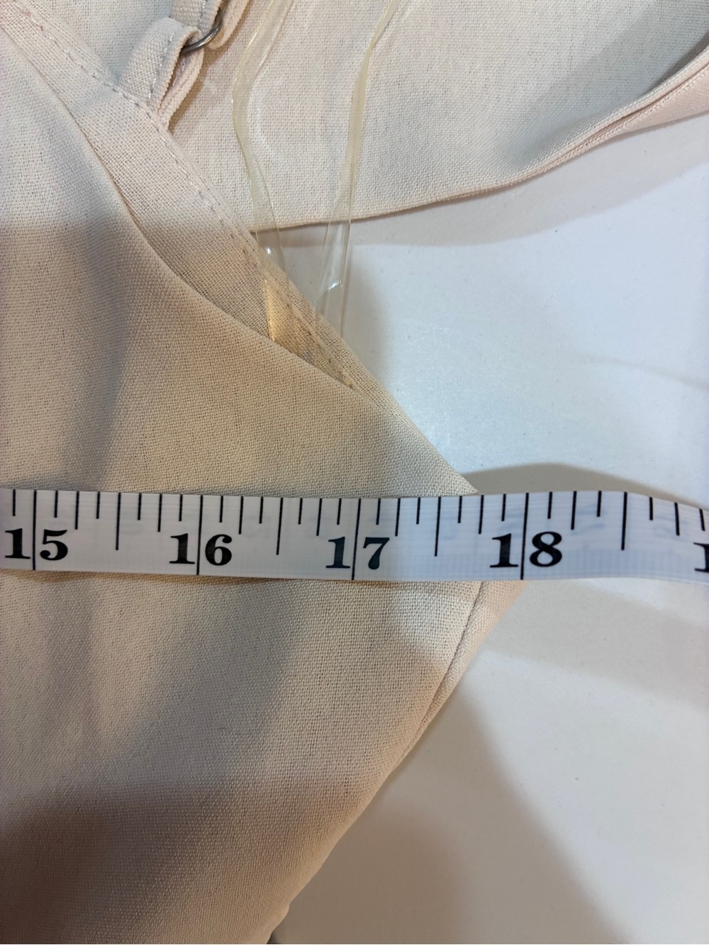 Fashion Nova Cream Jumpsuit - Size XL - Picture 3 of 6
